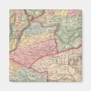 Venezuela, New Grenada and Equador 2 Magnet