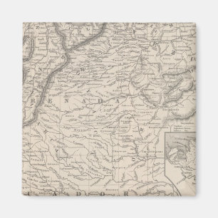 Venezuela, New Grenada and Equador 3 Magnet