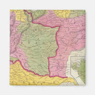 Venezuela, New Grenada & Equador Magnet