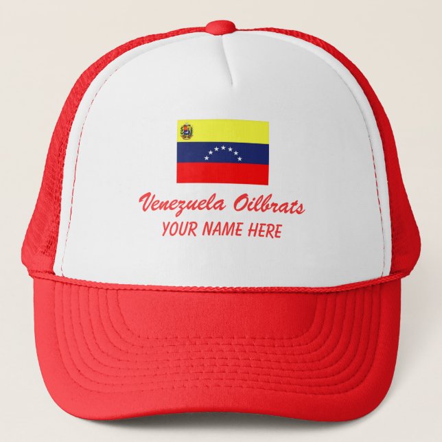 Venezuela Oilbrats - Customised Cap (Front)