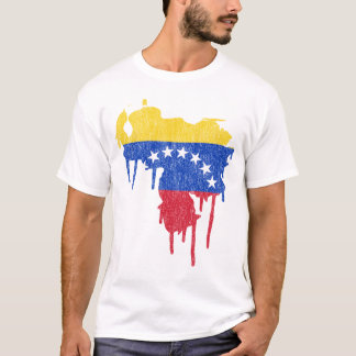 Venezuela Paint Drip T-Shirt