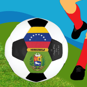 Venezuela Personalised, Flag, Photo Soccer Ball
