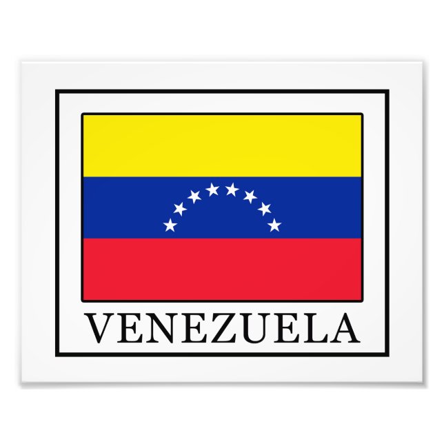 Venezuela Photo Print (Front)