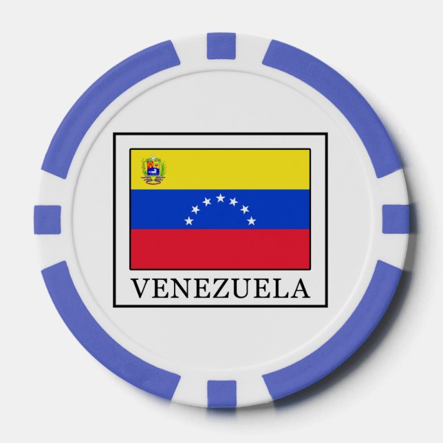 Venezuela Poker Chips (Front)