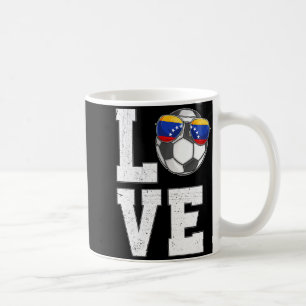 Venezuela Soccer Love Venezuelan Fan Flag T Shirt  Coffee Mug