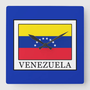 Venezuela Square Wall Clock