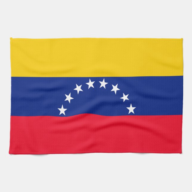 Venezuela Tea Towel (Horizontal)