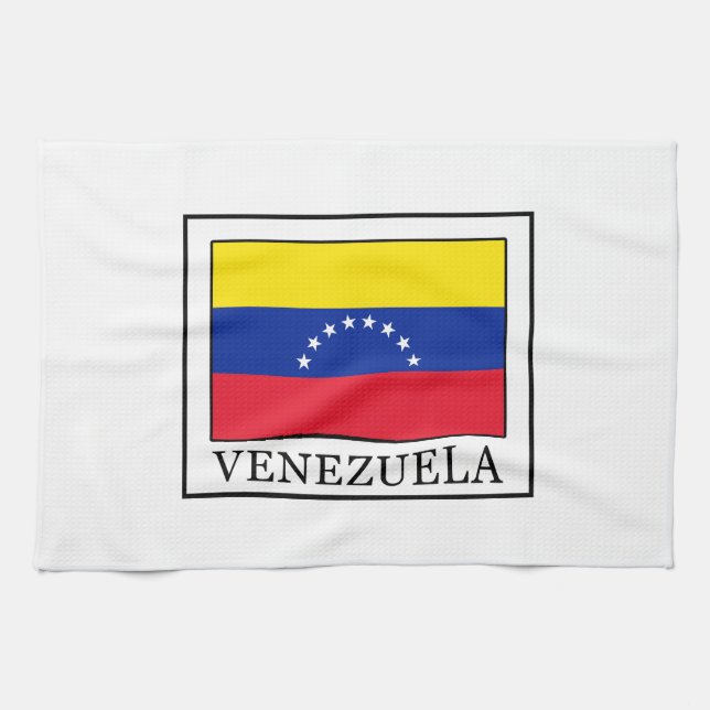 Venezuela Tea Towel (Horizontal)