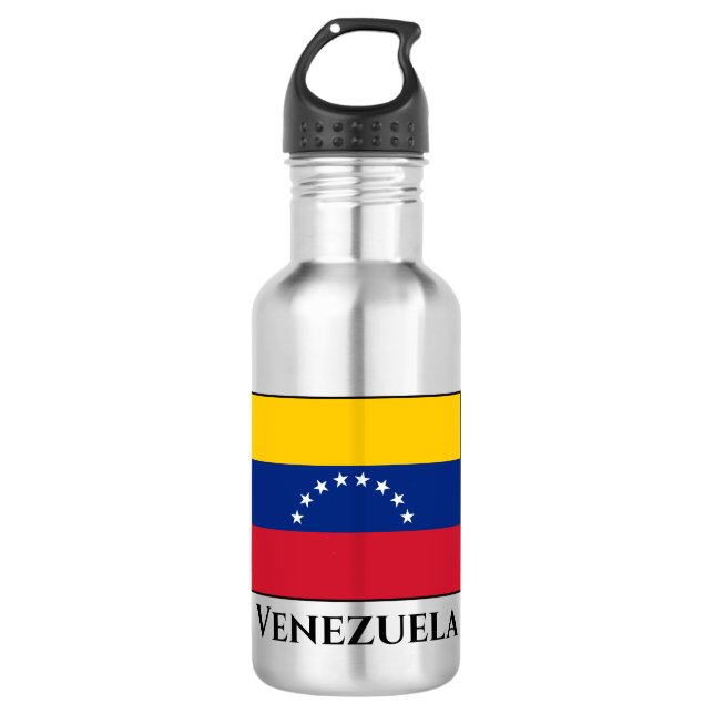 Venezuela (Venezuelan) Flag 532 Ml Water Bottle (Front)