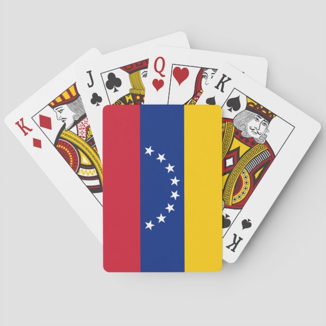 Venezuela (Venezuelan)  Flag Playing Cards (Back)