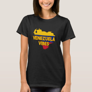 Venezuela Vibes Proud Venezuelan Flag Hispanic T-Shirt