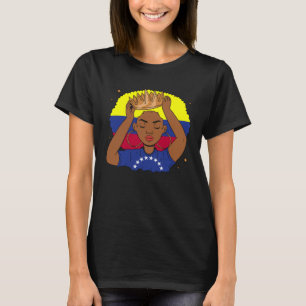 Venezuelan Afro Hair Latina Venezuela Girl T-Shirt