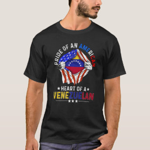 Venezuelan American America Pride Foreign Venezuel T-Shirt