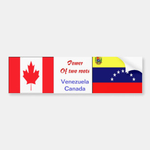 Venezuelan-canadian bumper stickers