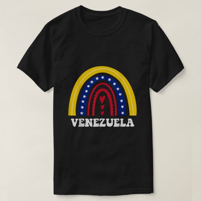 Venezuelan Girl Venezuela franela venezuela mujer  T-Shirt (Design Front)