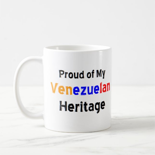venezuelan heritage coffee mug (Left)