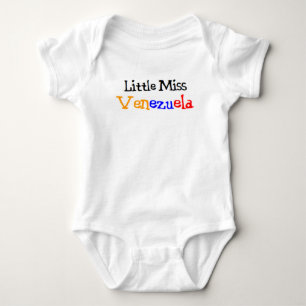 venezuelan little miss baby bodysuit