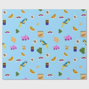 Venezuelan motifs  wrapping paper