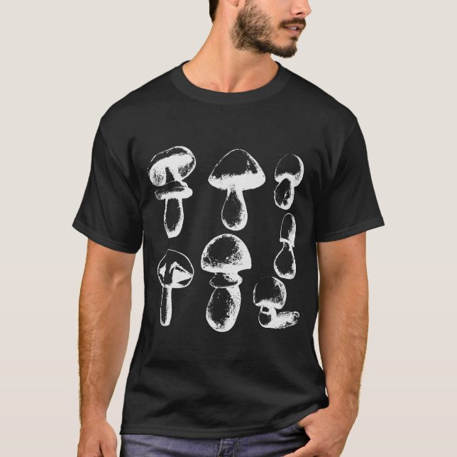 Venga Vintage Mushroom T-Shirt (Front)