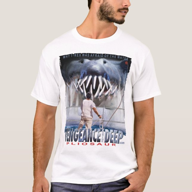 Vengeance from the Deep - Pliosaur - T-shirt (Front)
