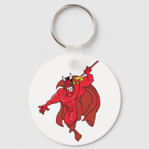 Vengeful Red Demon Key Ring
