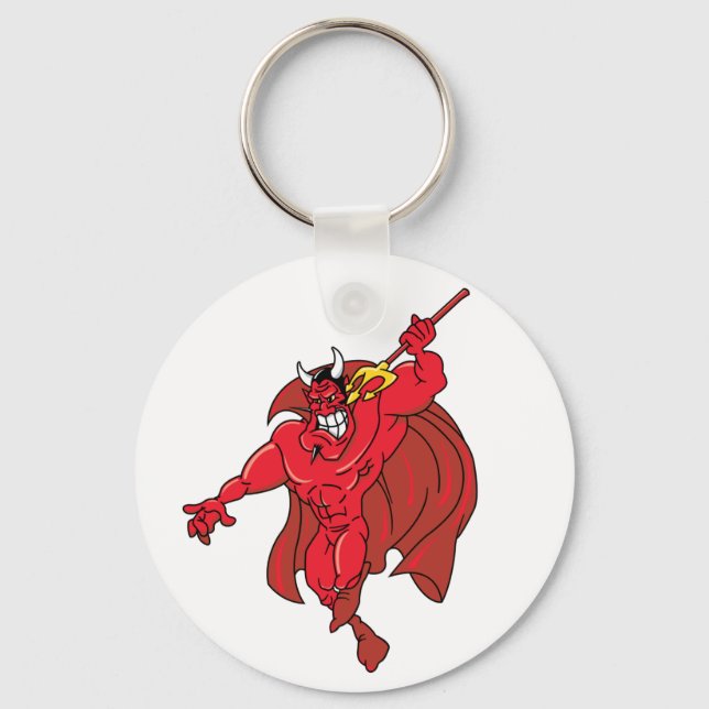 Vengeful Red Demon Key Ring (Front)