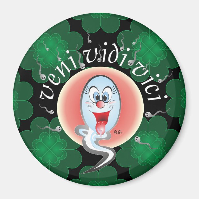 veni vedi vici Magnet (Front)