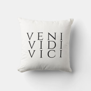 Veni Vidi Vici Cushion