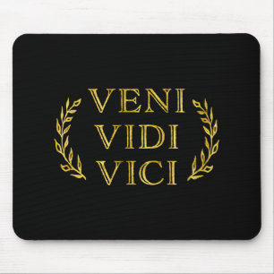 Veni Vidi Vici Funny Game Winner Mouse Pad