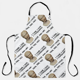 Veni, Vidi, Vici I Came I Saw I Conquered Caesar Apron