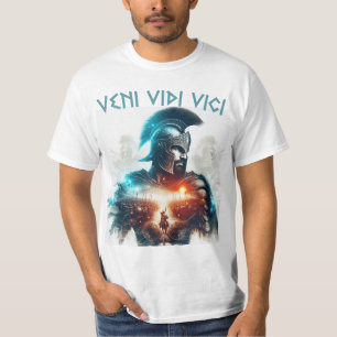 Veni vidi vici Roman warrior centurion armour T-Shirt