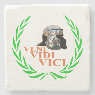Veni Vidi Vici Stone Coaster