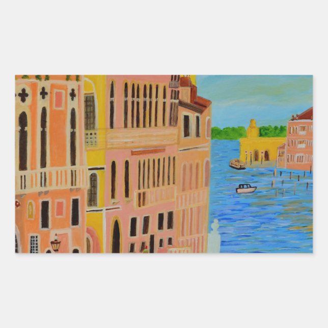 Venice3.JPG Rectangular Sticker (Front)