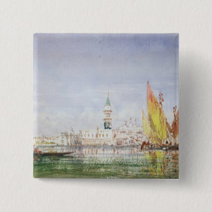 Venice 15 Cm Square Badge