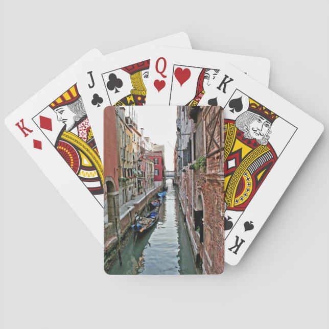 Venice Alleyway Playing Cards (Back)