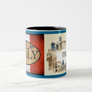 Venice Architecture Bridge of Sighs Two-Tone Coffee Mug