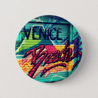 VENICE BEACH 6 CM ROUND BADGE