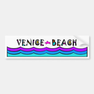 VENICE BEACH BUMPER STICKER