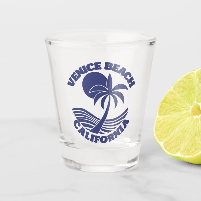 Venice Beach California Shot Glass (Front)