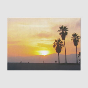 Venice Beach California Sunset Souvenir Tissue Paper