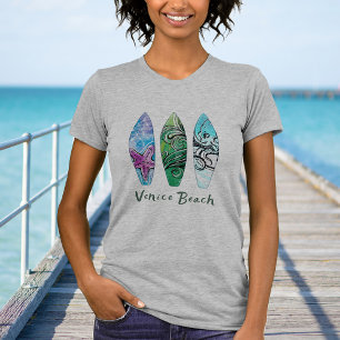 Venice Beach California Surfboards T-Shirt