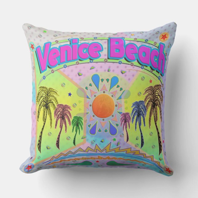 Venice Beach Calm Desire Pollow Cushion (Front)