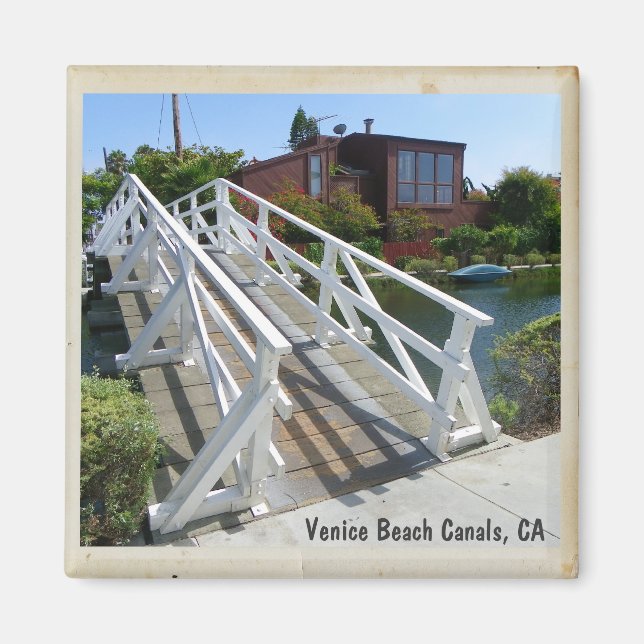 Venice Beach Canals Magnet! Magnet (Front)