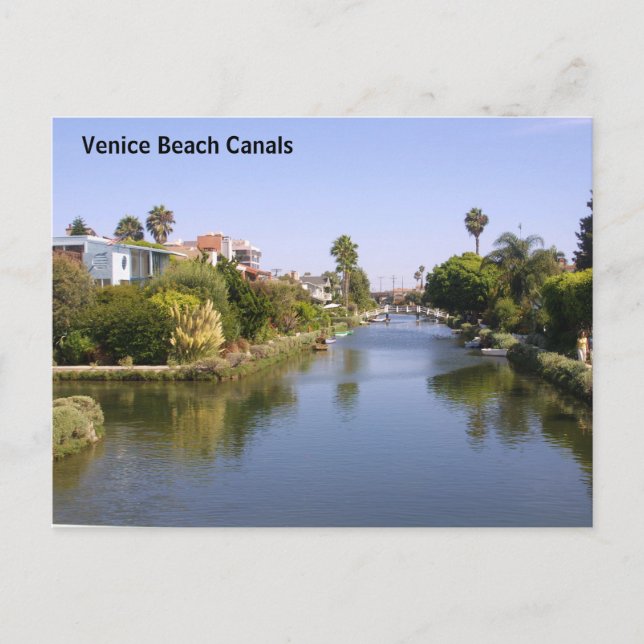 Venice Beach Canals postcard (Front)