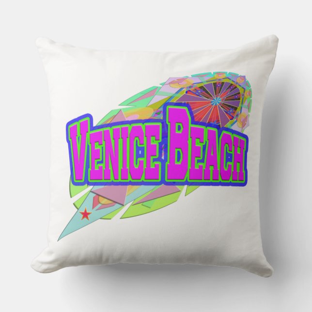 “Venice Beach” Future Pillow (Front)