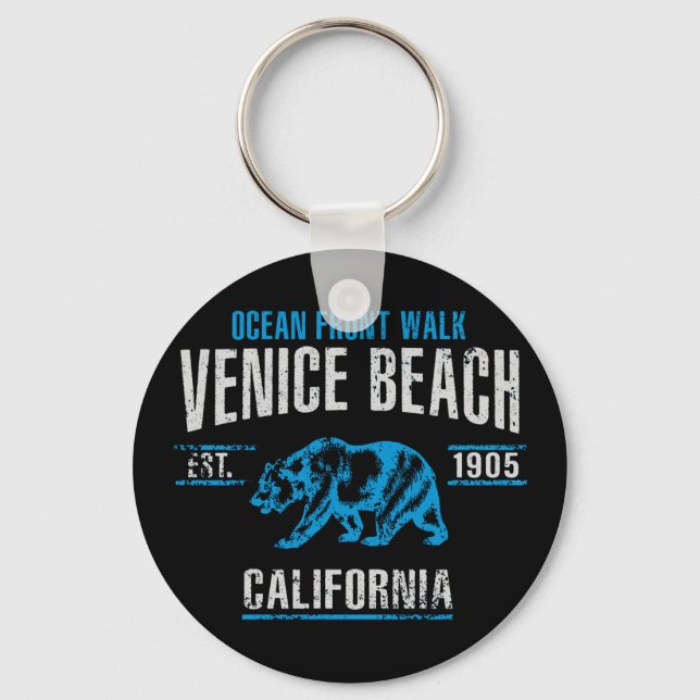Venice Beach Key Ring (Front)