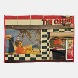 VENICE BEACH KITSCH Kitchen Towel