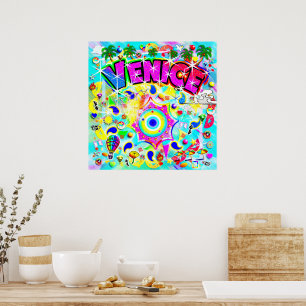 Venice Beach Mystic Dance Poster