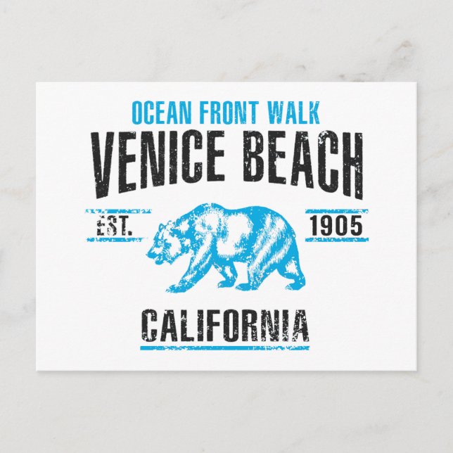 Venice Beach Postcard (Front)