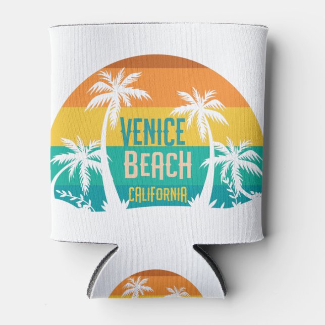 Venice Beach Retro Can Cooler (Front)